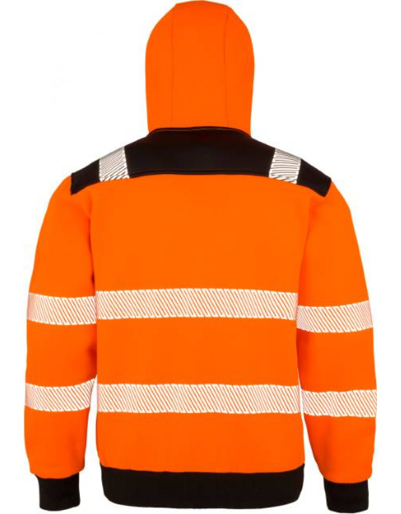 Jachetă de protecție fosforescentă cu glugă